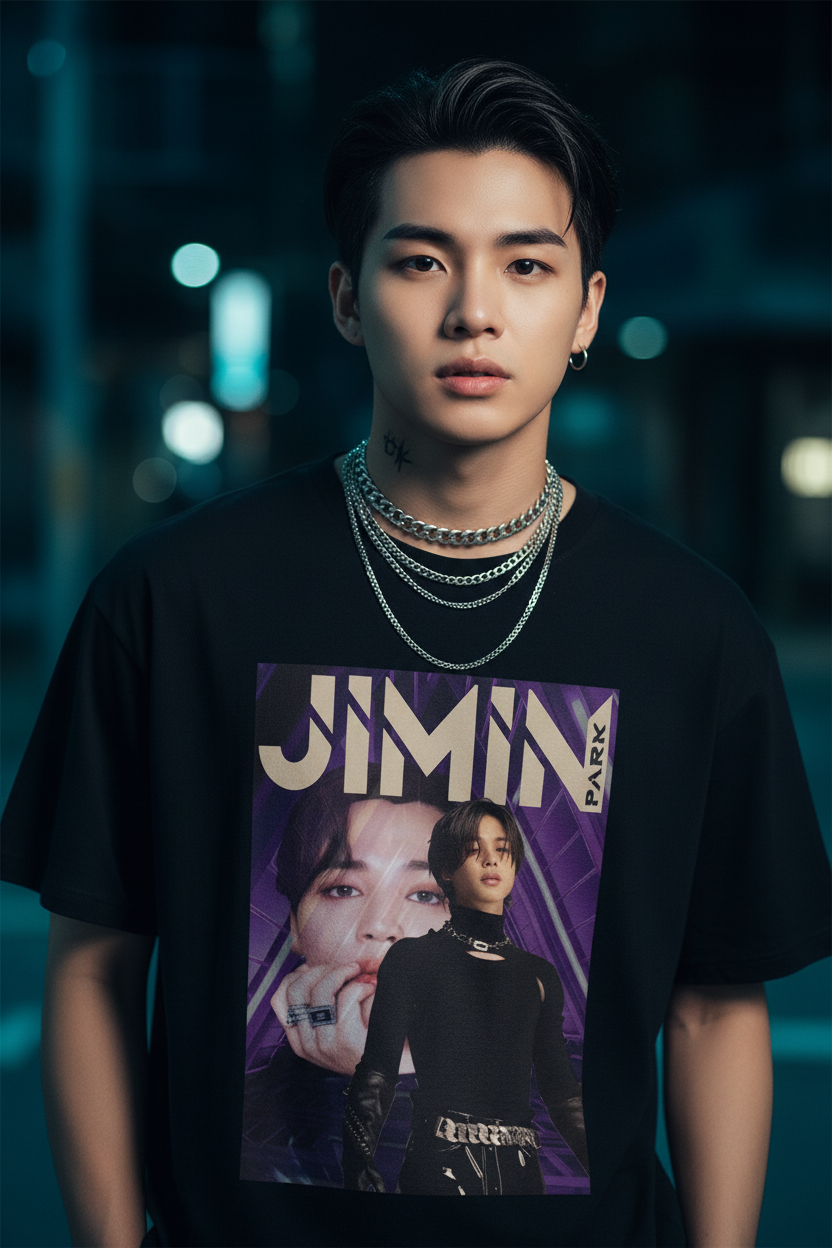 Jimin BTS Unisex T-Shirt V2 – K-Pop Army Fanmade | S–5XL