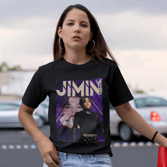 Kpop Jimin T-Shirt, Fanmade Bts Grafik, Geschenkidee