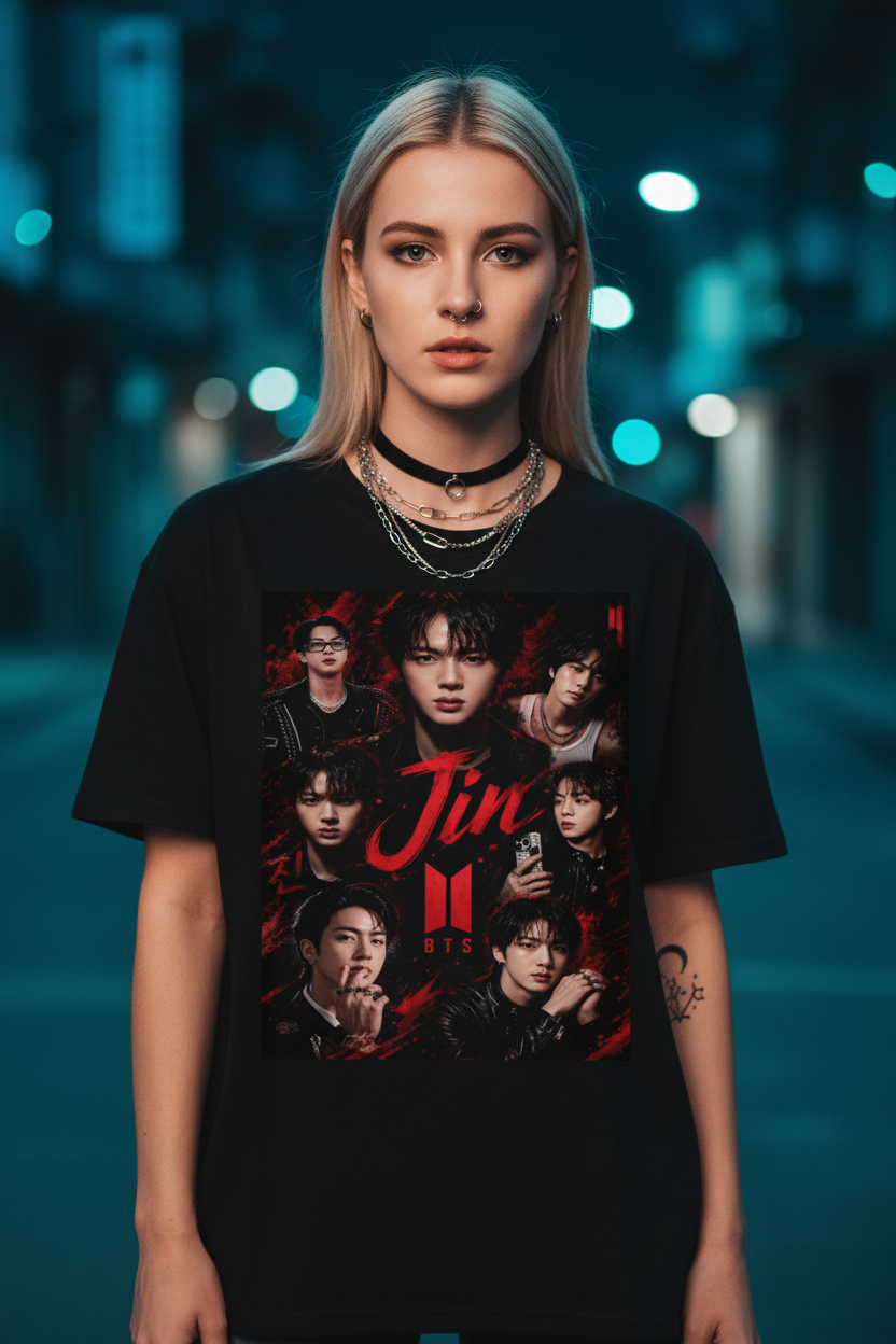 Jin BTS Arirang Unisex T-Shirt – K-Pop Army Fanmade | S–5XL