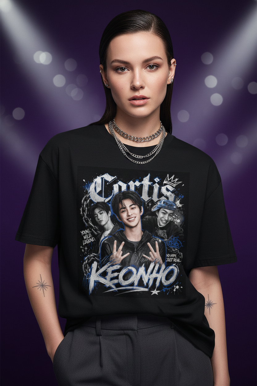 KEONHO CORTIS Unisex T-Shirt – K-Pop COER Fanmade | S–5XL