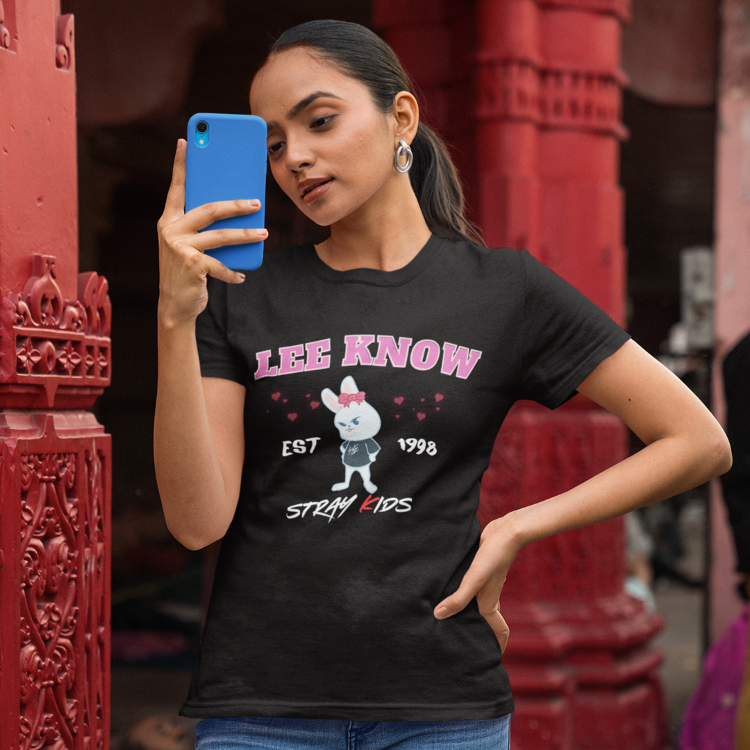 Lee Know Shirt, K-Pop 2024 Fanmade Stray Kids Skzoo T-Shirt - Unisex