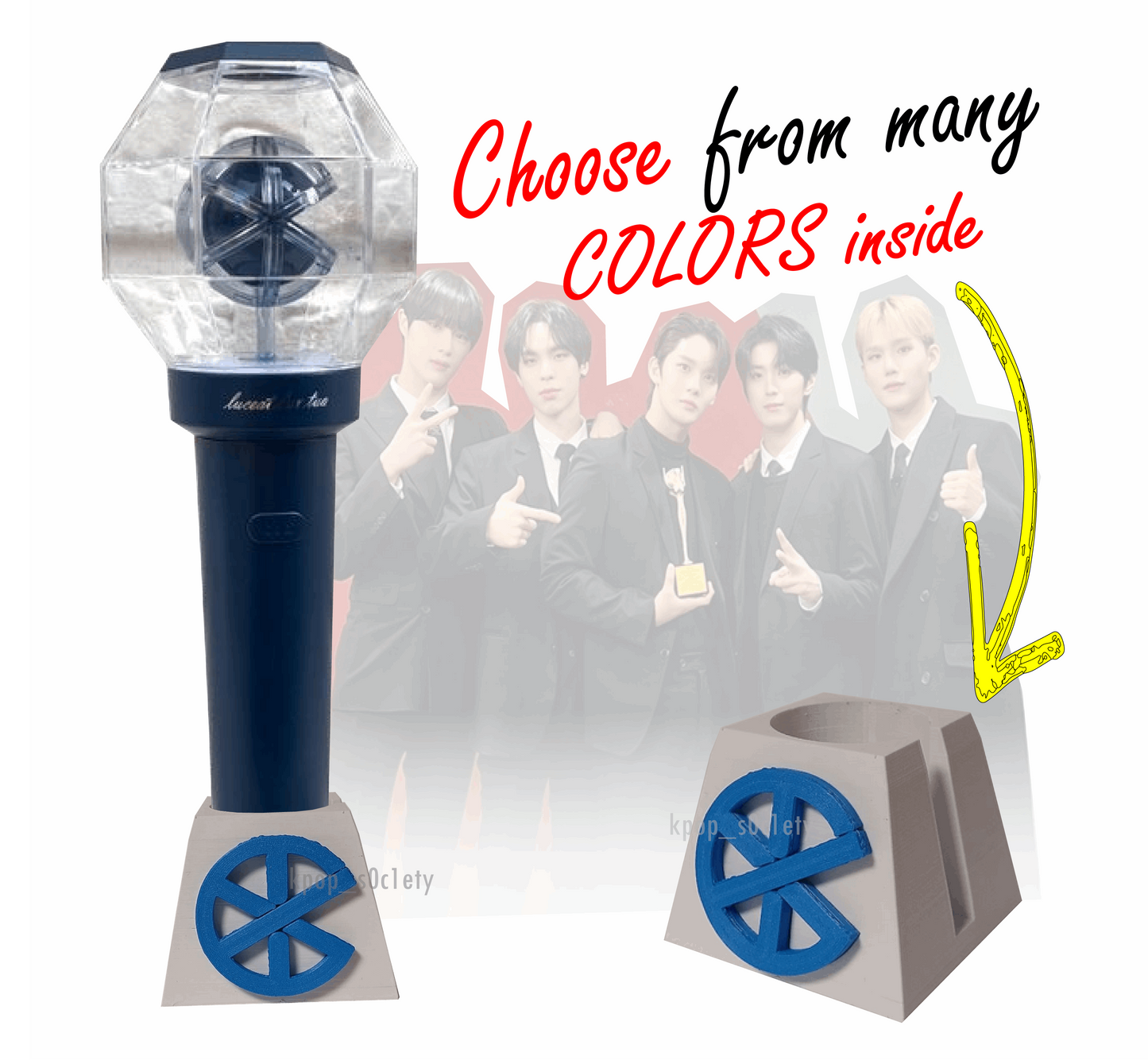 K-Pop CIX Lightstick Holder – Fanmade für Fix