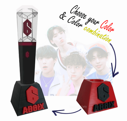 K-Pop AB6ix Lightstick Holder – Fanmade für Abnew