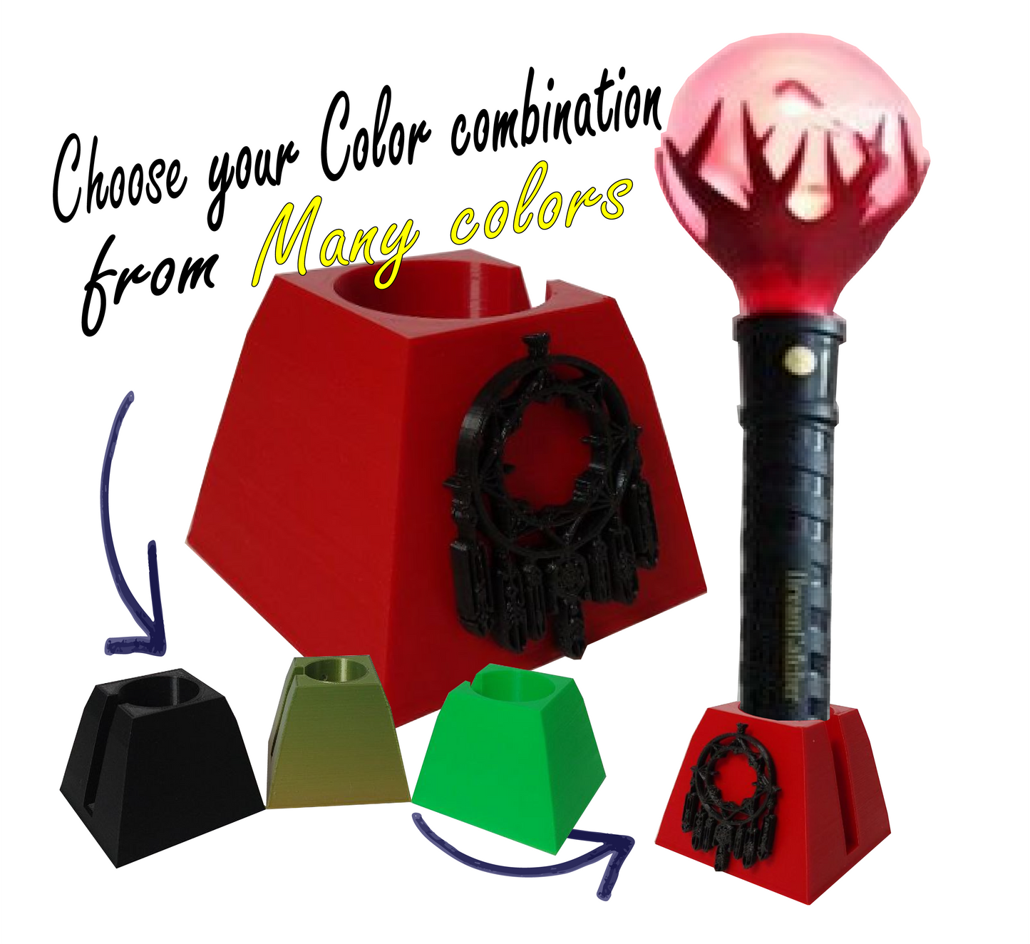 Dreamcatcher Lightstick Holder V2 – Fanmade für InSomnia