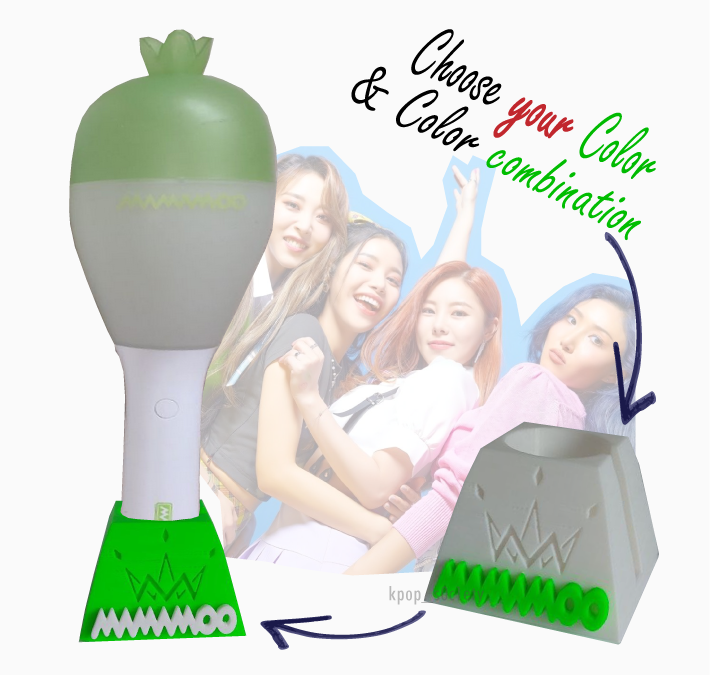Mamamoo Lightstick Holder Pyramid – Fanmade für Moomoo
