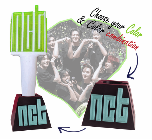 K-Pop NCT Lightstick Holder Pyramid – Fanmade für NCTzen