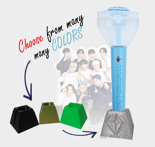K-Pop Treasure Lightstick Holder Pyramid – Fanmade für Treasure Maker