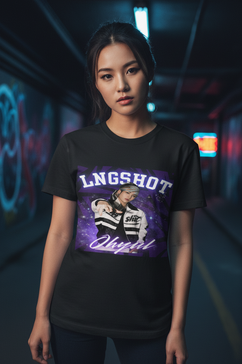 LNGSHOT Ohyul Unisex T-Shirt – K-Pop Fanmade Geschenkidee (S–5XL)