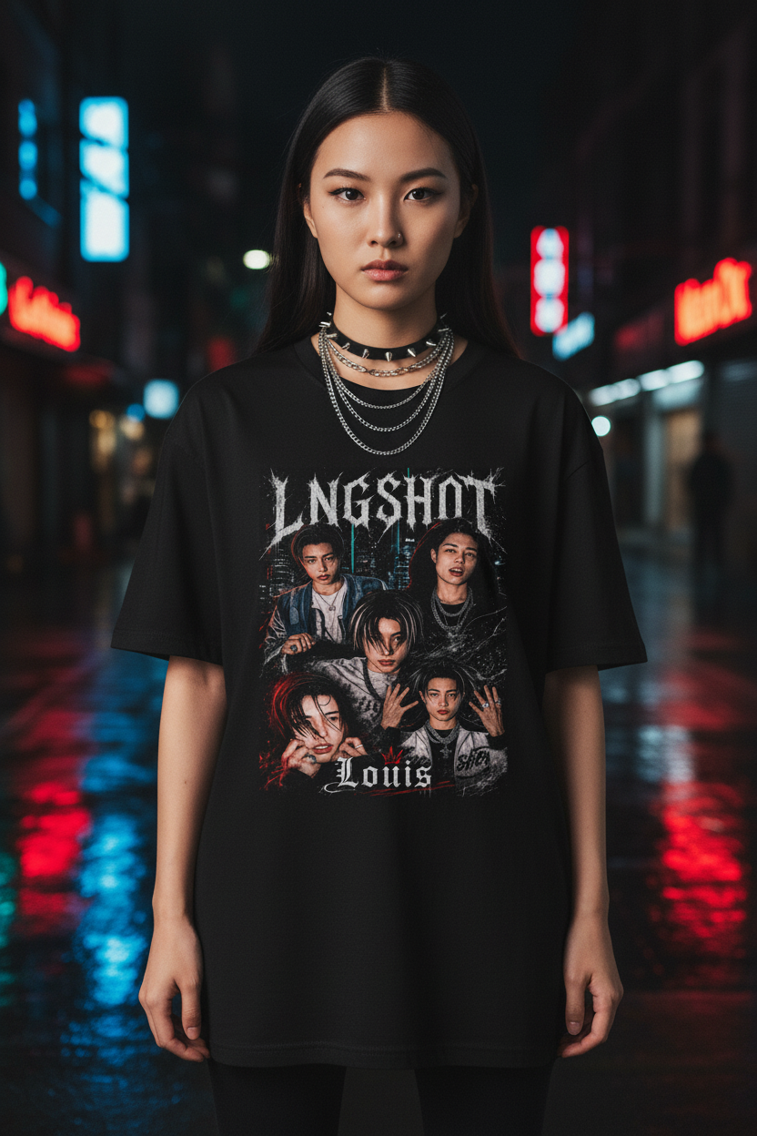 Louis LNGSHOT Unisex T-Shirt – K-Pop Fanmade Merch | S–5XL