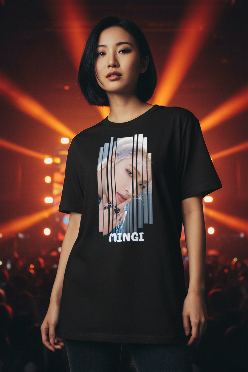 Mingi Ateez Tour Unisex T-Shirt – K-Pop Atiny Fanmade | S–5XL