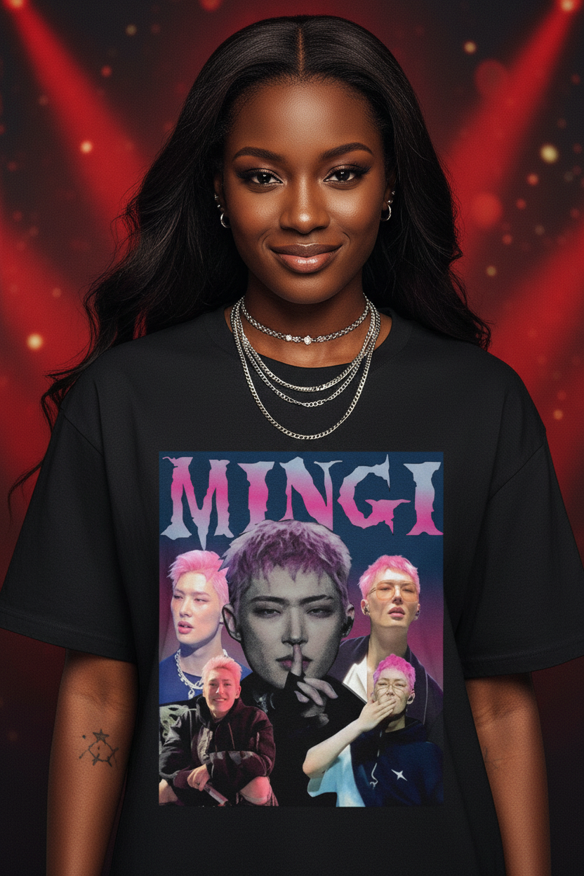 Mingi Ateez Unisex T-Shirt – K-Pop Atiny Fanmade | S–5XL