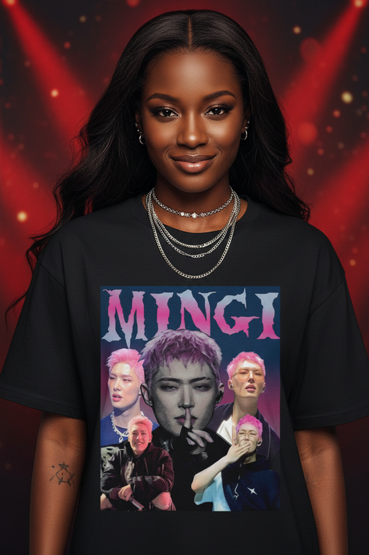 Mingi Ateez Unisex T-Shirt – K-Pop Atiny Fanmade | S–5XL