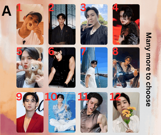 Seventeen Mingyu Photocard, Handmade, Kpop, Carat Sammelkarten