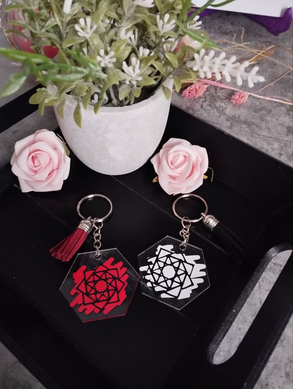 K-Pop Schlüsselanhänger, Straykids,Seventeen, Bts, Twice, The Rose usw. Selfmade Geschenkidee