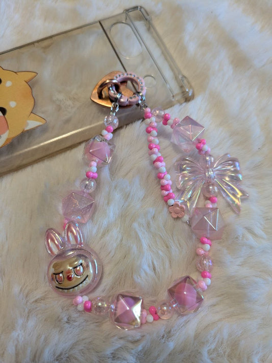 Labubu Head Phonechain, Taschen und Keychain