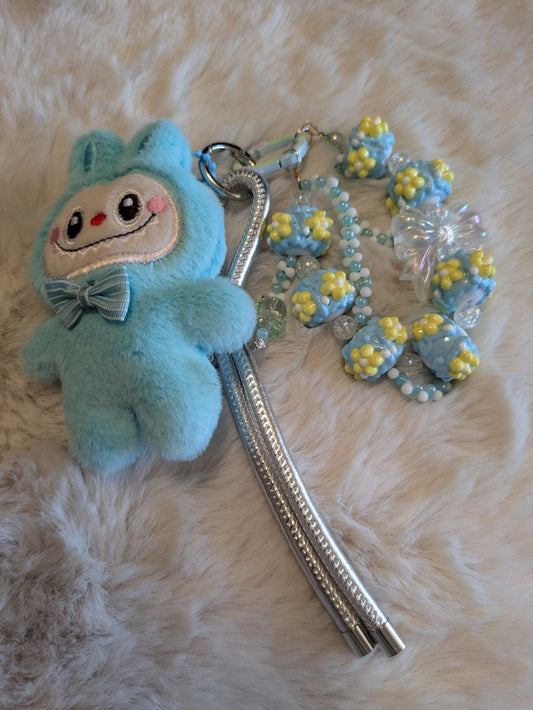 Labubu mint Taschen und Keychain Anhänger, Phonechain