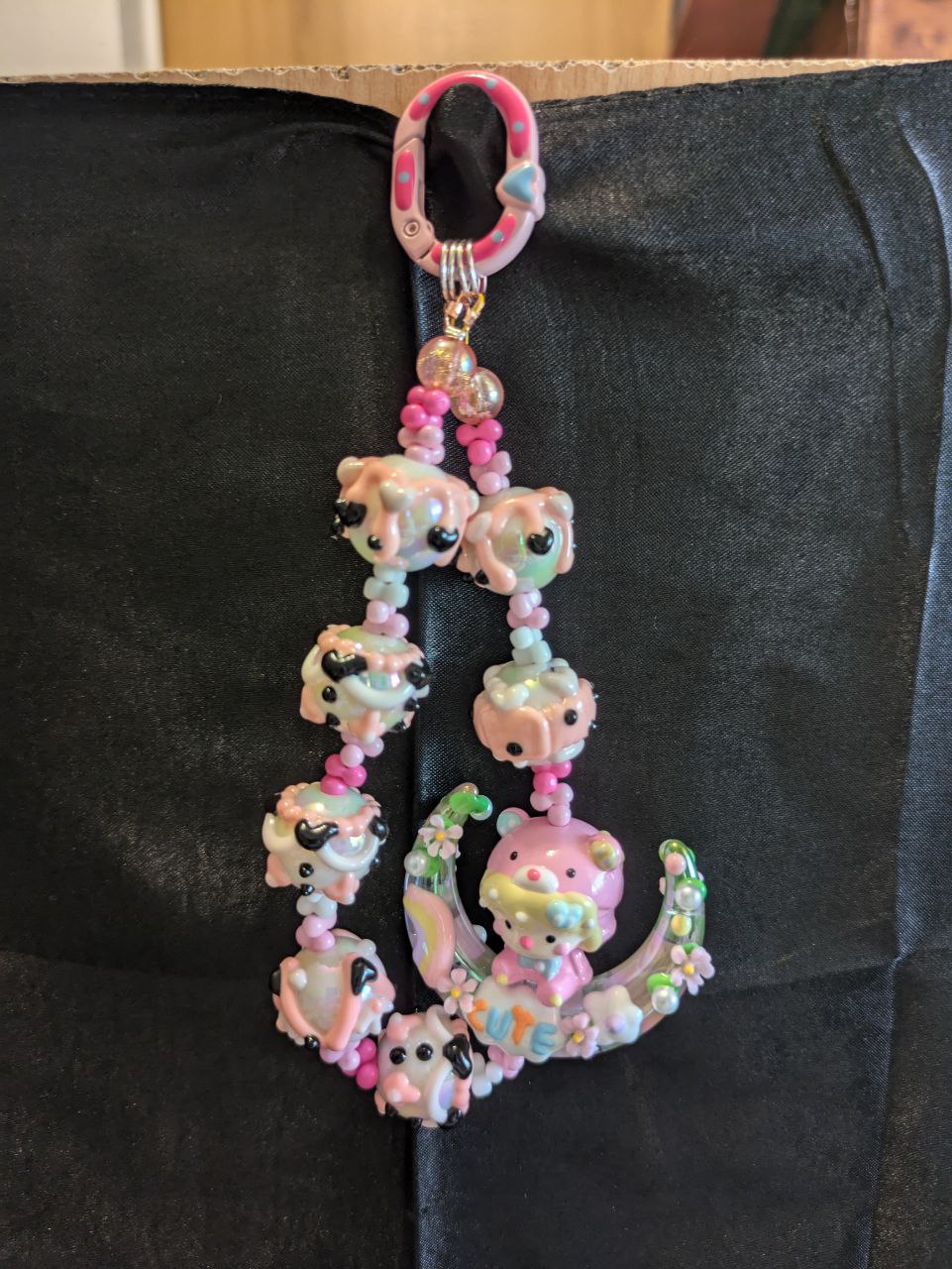 Cute Doll and Moon Phonechain, Taschen und Keychain