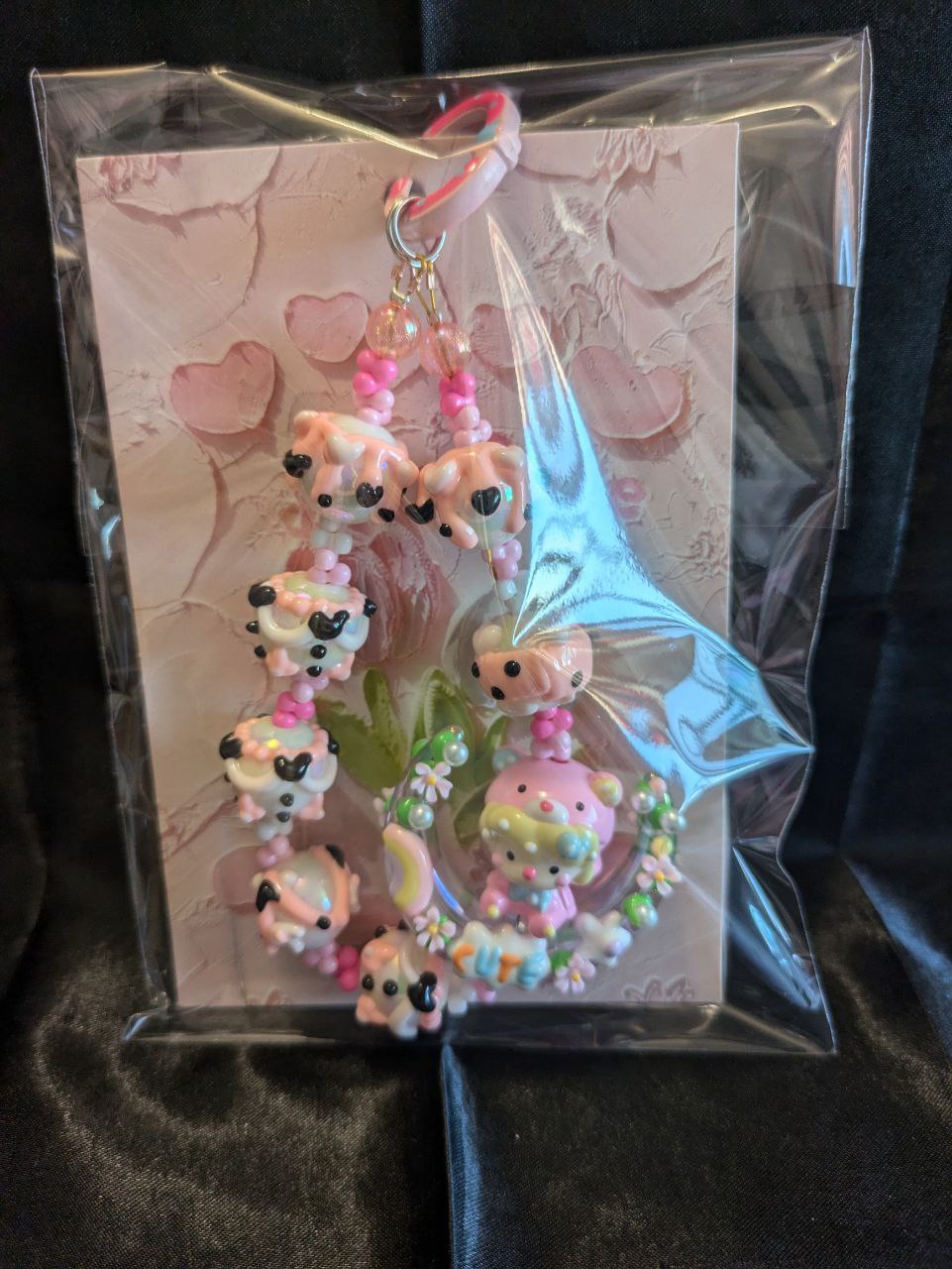 Cute Doll and Moon Phonechain, Taschen und Keychain