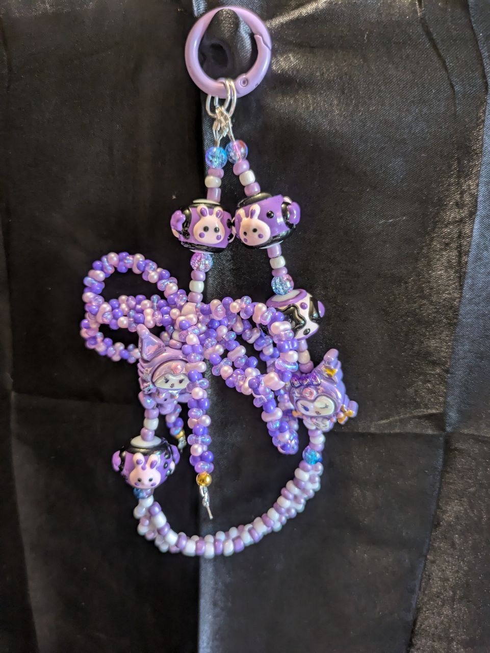 Kuromi Phonechain, Taschen und Keychain