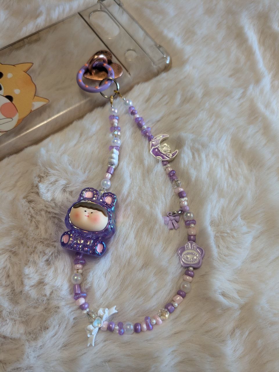 Cute Hase Phonechain, Taschen und Keychain