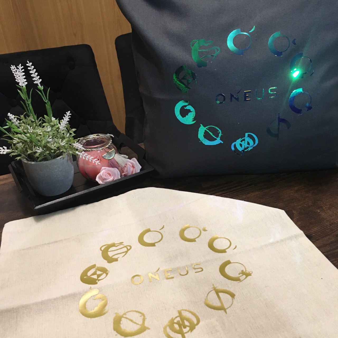 K-Pop Oneus or BTS Pillowcase, Fanmade Handmade