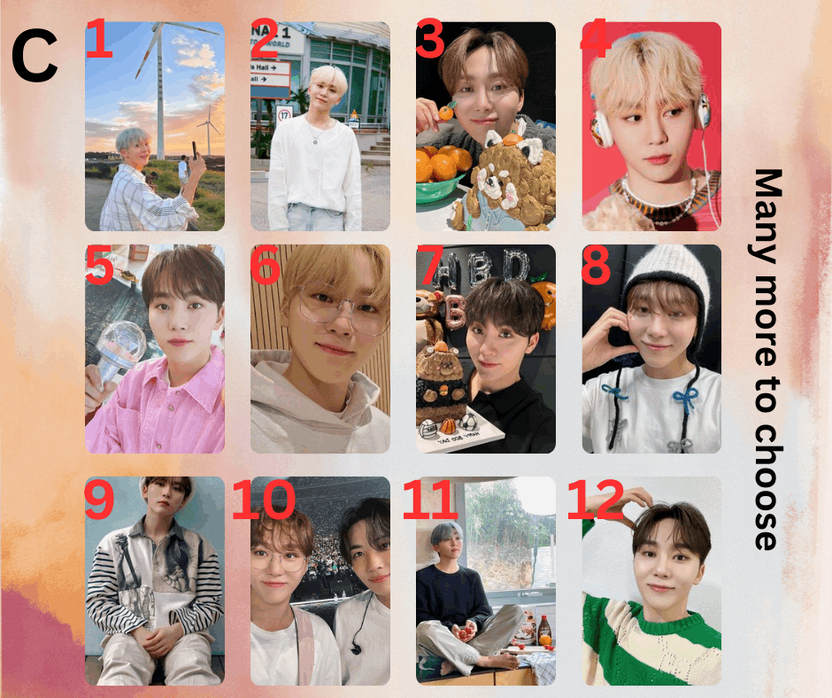 Seventeen Seungkwan Photocard, Handmade, Kpop, Carat Sammelkarten