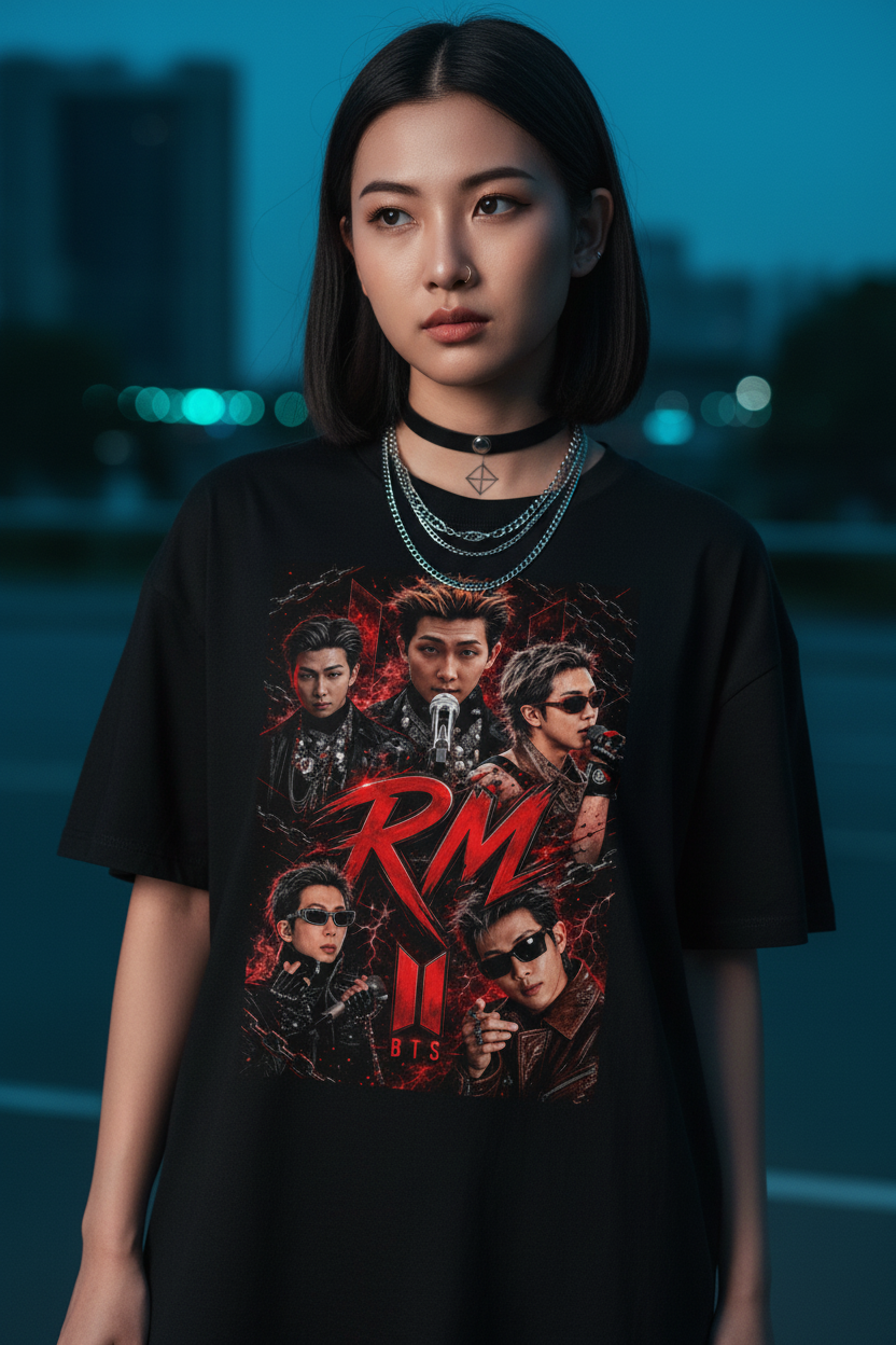 RM BTS Arirang Unisex T-Shirt – K-Pop Army Fanmade | S–5XL