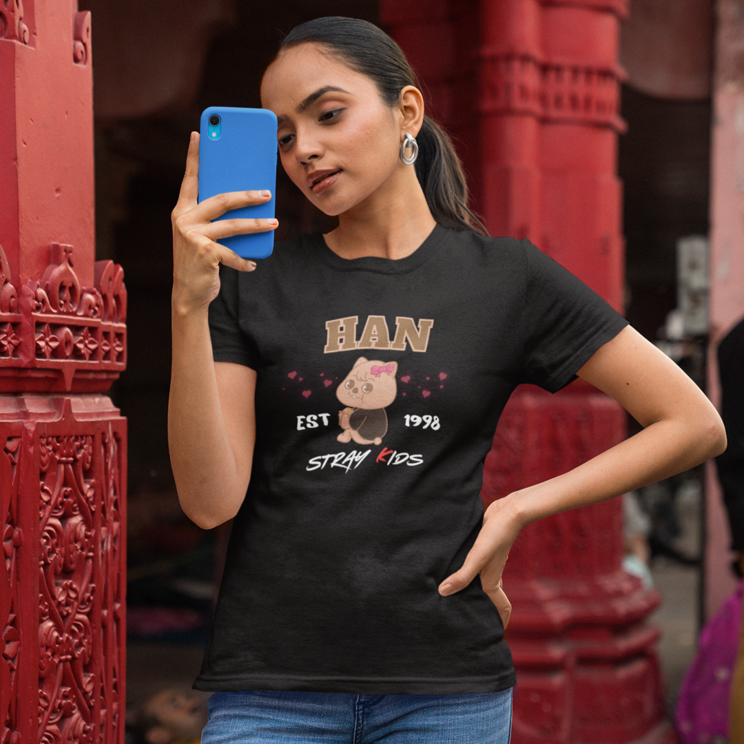 Han Shirt, K-Pop 2024 Fanmade Stray Kids Skzoo T-Shirt - Unisex