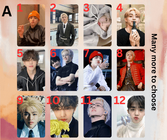 Seventeen S. Coups Photocard, Handmade, Kpop, Carat Sammelkarten
