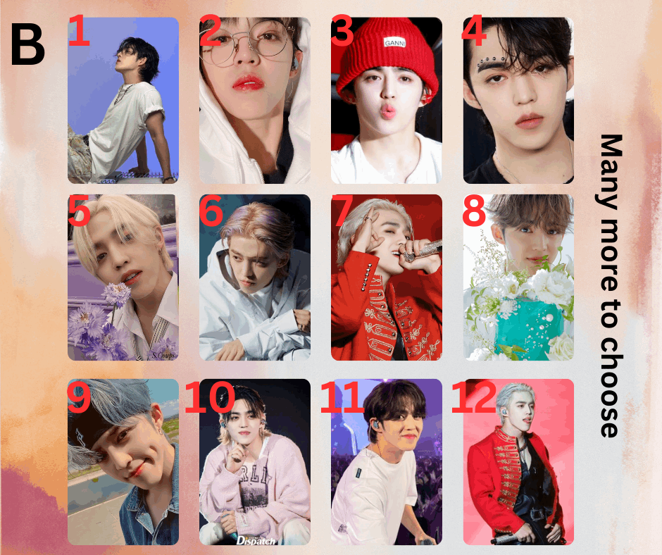 Seventeen S. Coups Photocard, Handmade, Kpop, Carat Sammelkarten