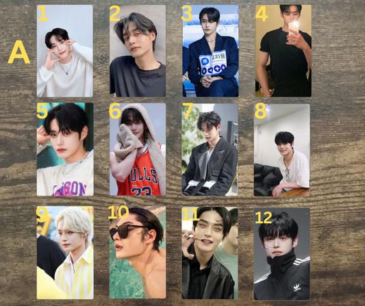 Zerobaseone Photocard Kim Jiwoong Handmade PCs