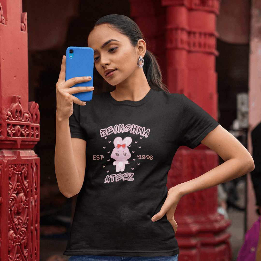 Ateez Seonghwa T-Shirt, Aniteez, Kpop, Kawaii