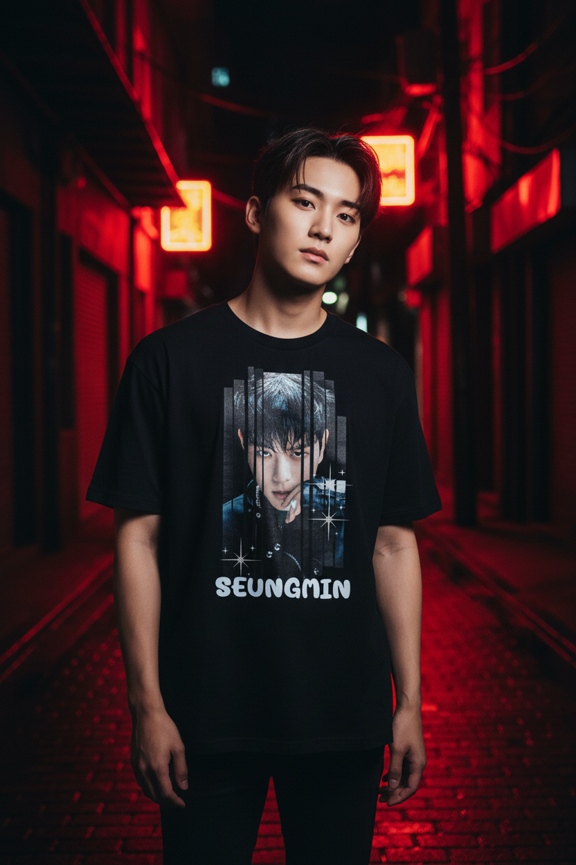 Seungmin Unisex T-Shirt – K-Pop Stray Kids Stay Fanmade Geschenkidee (S–5XL)