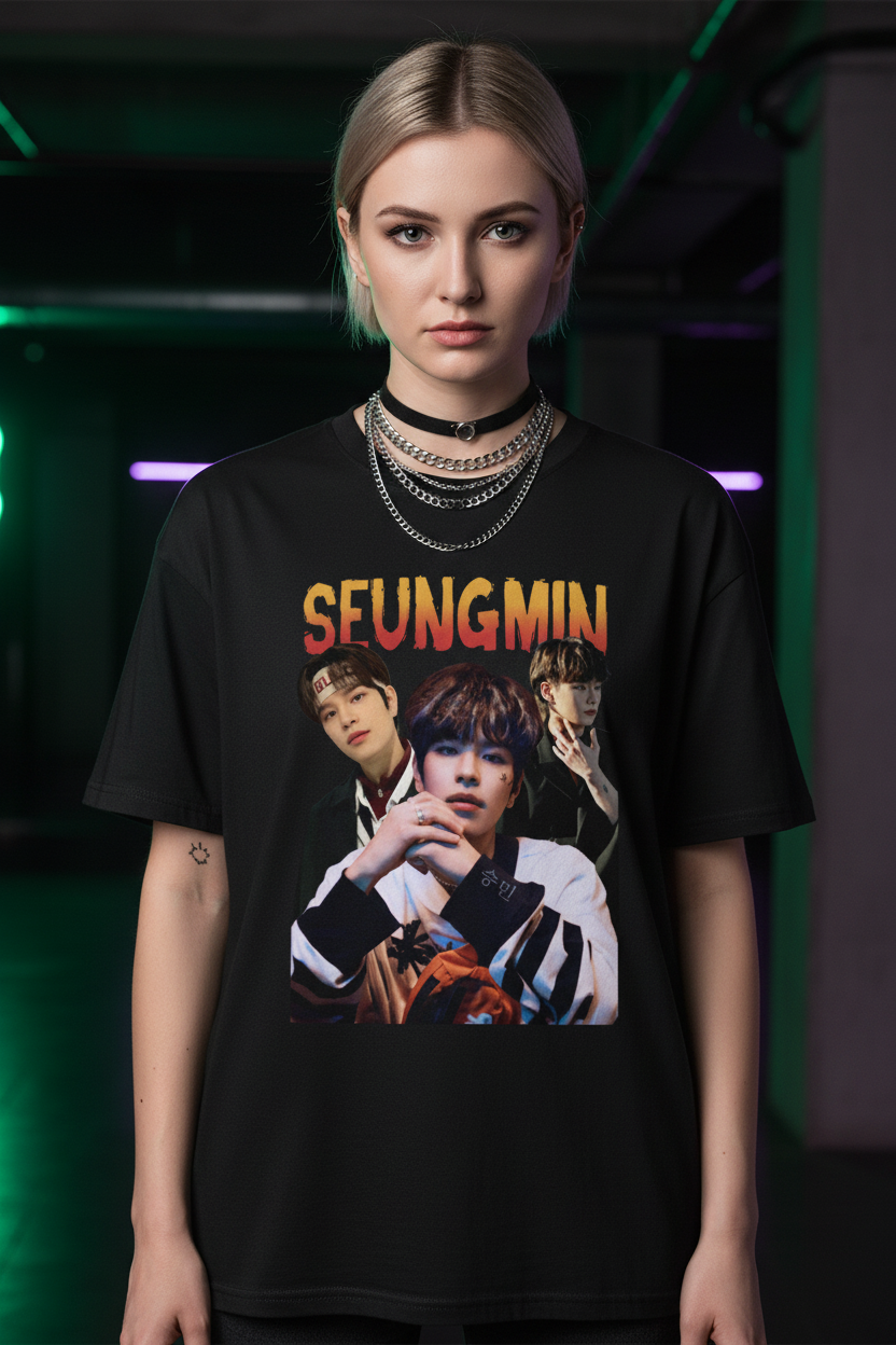 Seungmin Unisex T-Shirt – K-Pop Stray Kids SKZ Stay Fanmade Geschenkidee (S–5XL)