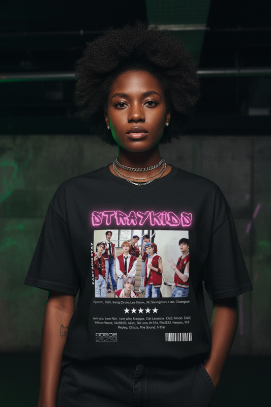 Stray Kids Unisex T-Shirt – K-Pop SKZ Stay Fanmade Geschenkidee (S–5XL)