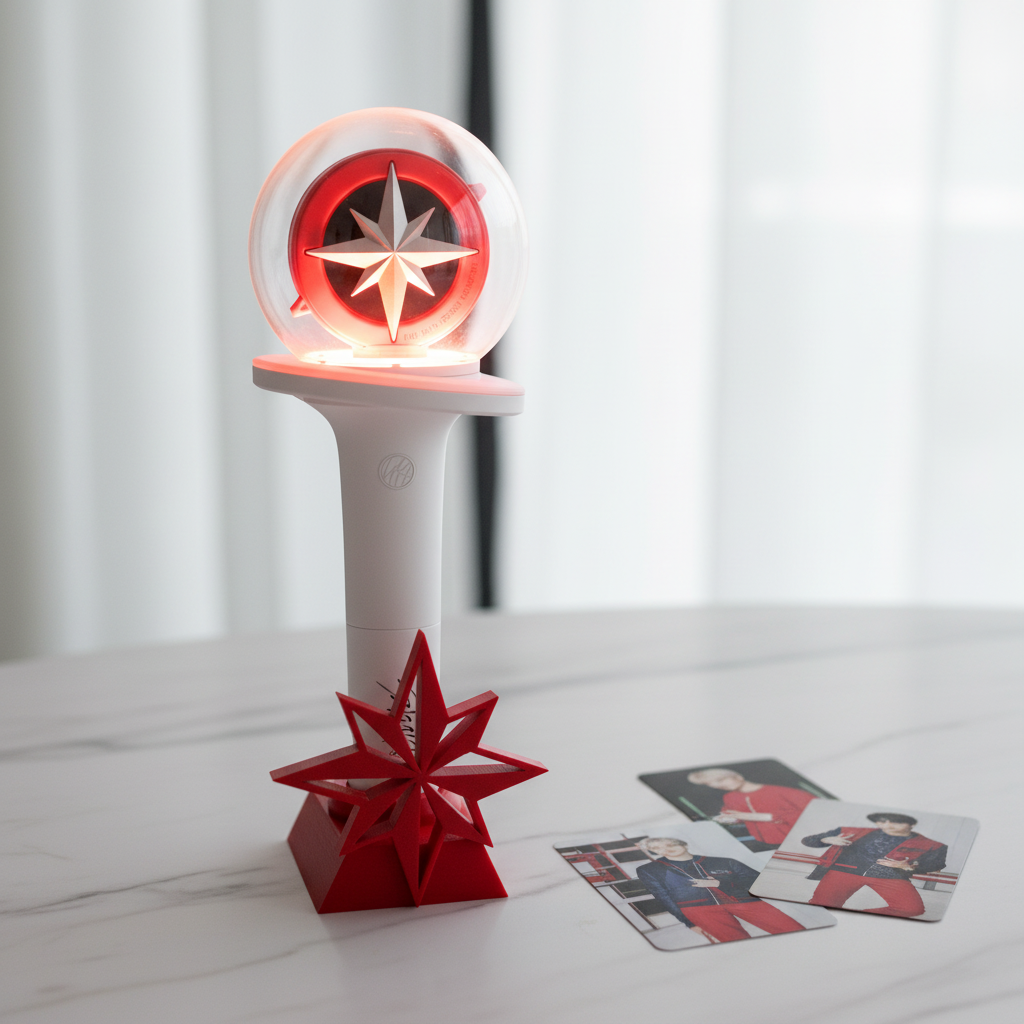Stray Kids Nachimbong Lightstick Holder – K-Pop SKZ Fanmade Geschenkidee