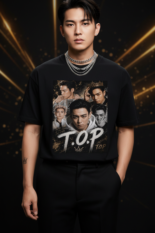 T.O.P BigBang Unisex T-Shirt – K-Pop VIP Fanmade | S–5XL
