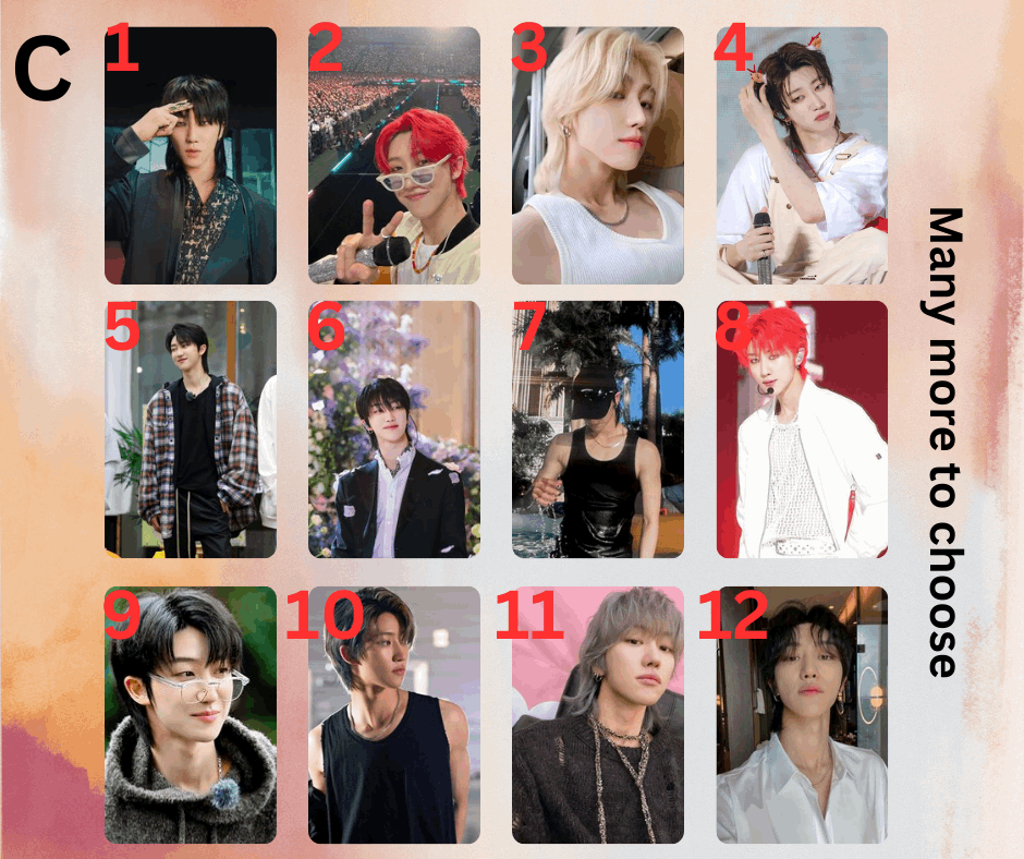 Seventeen The8 Photocard, Handmade, Kpop, Carat Sammelkarten