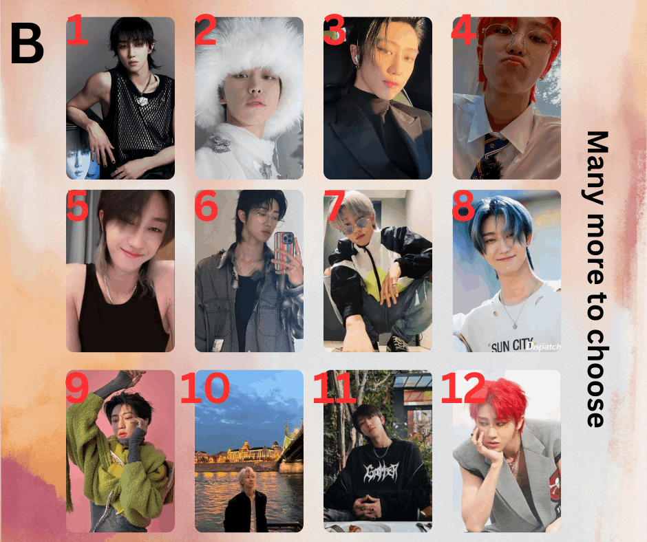 Seventeen The8 Photocard, Handmade, Kpop, Carat Sammelkarten