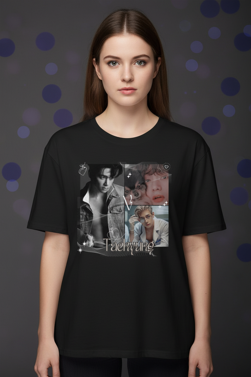 V Taehyung BTS Unisex T-Shirt V2 – K-Pop Army Fanmade | S–5XL