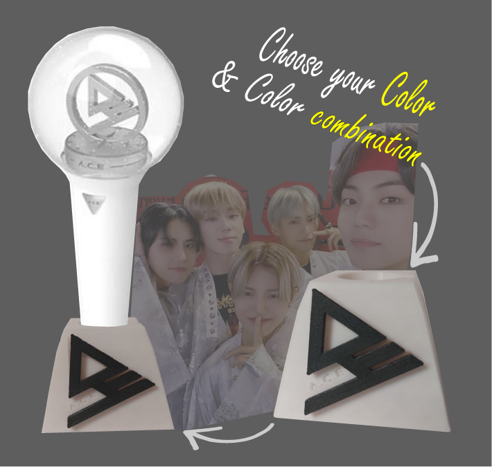 ACE Lightstick holder für alle Versionen - Kpop Fanmade stand