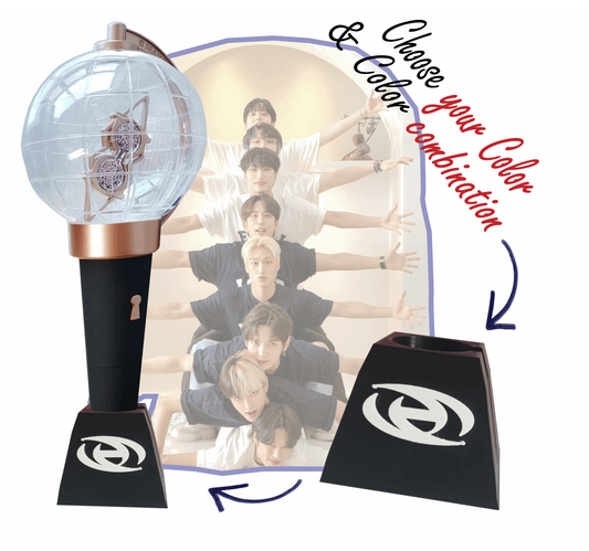 Ateez Lightstick holder für alle Versionen, Atiny Fanmade, Lightiny Kpop holder