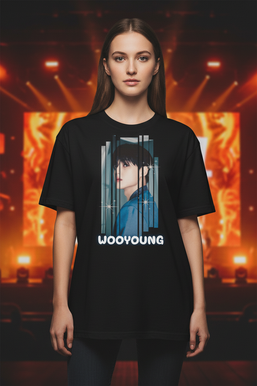 Wooyoung Ateez Unisex T-Shirt – K-Pop Atiny Fanmade | S–5XL
