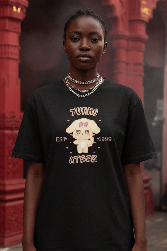 Yunho Ateez Unisex T-Shirt – K-Pop Atiny Fanmade | S–5XL