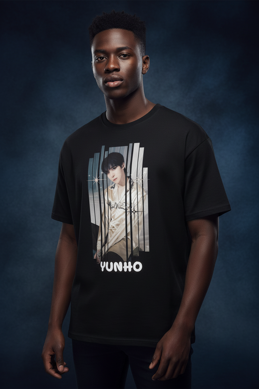Yunho Ateez Unisex T-Shirt – K-Pop Atiny Fanmade | S–5XL